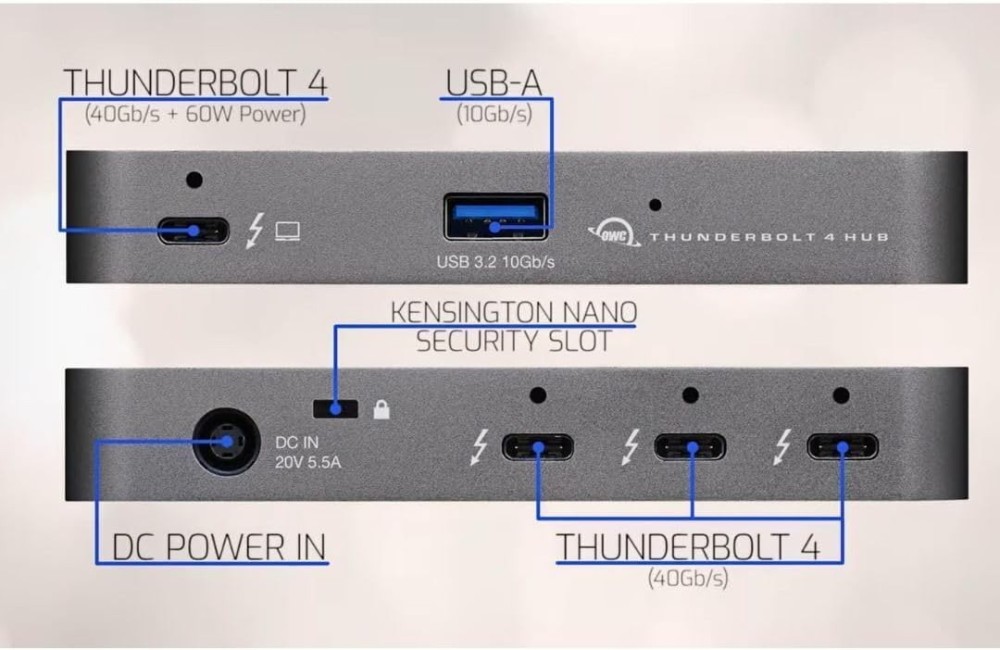 
                                                            OWC Thunderbolt Hub