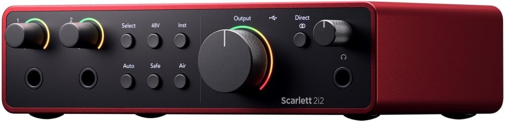 
                                                            Focusrite Scarlett 2i2 4th Gen