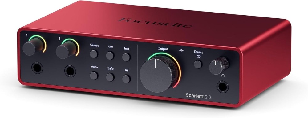 
                                                            Focusrite Scarlett 2i2 4th Gen