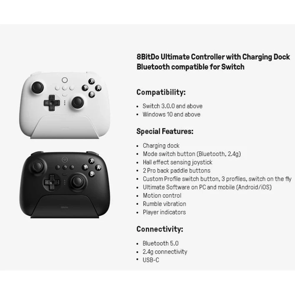 
                                                            8BitDo Ultimate Wireless Controller