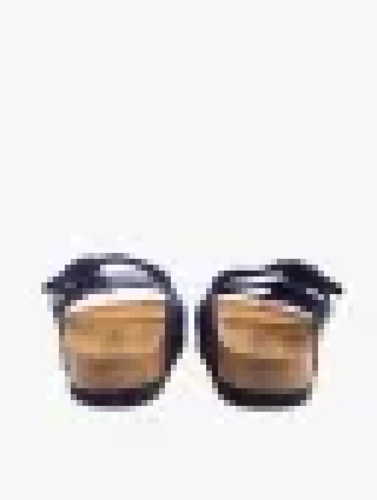 Birkenstock Florida Birko-Flor Soft Footbed Unisex Regular Width Sandals in Blue